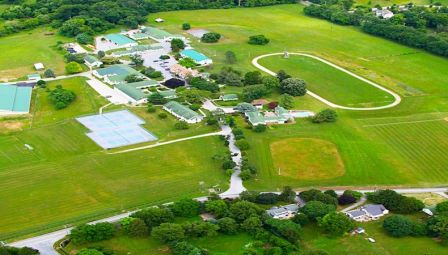 Lax Camps - Boys Lacrosse Camps - The Phelps Aerial-View-Of-Field-And Campus